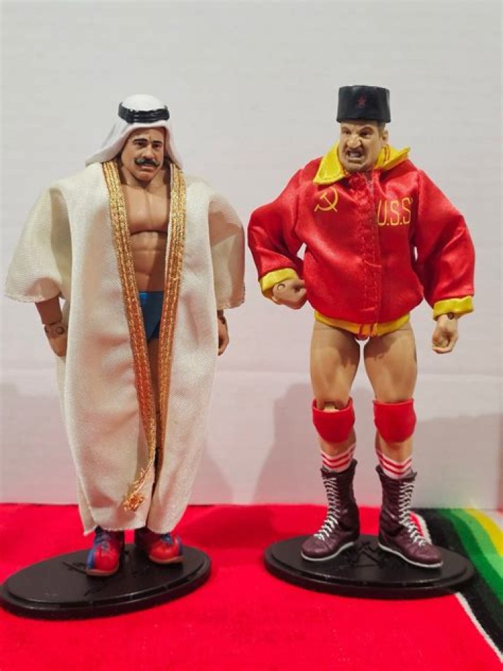 What was the name of The Iron Sheik and Nikolai Volkoff tag team?